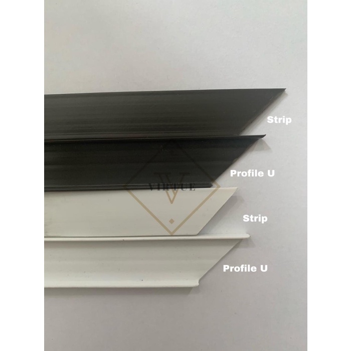 Terlaris Lis/ List Pvc, Frame/ Bingkai Kasa/ Kawat Nyamuk Magnet 4Meter