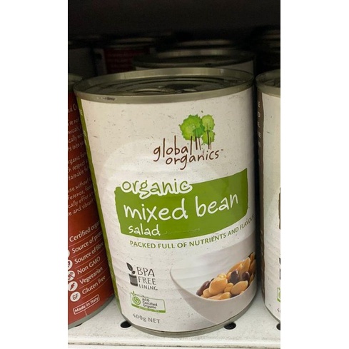 

global organics mixed Bean salad