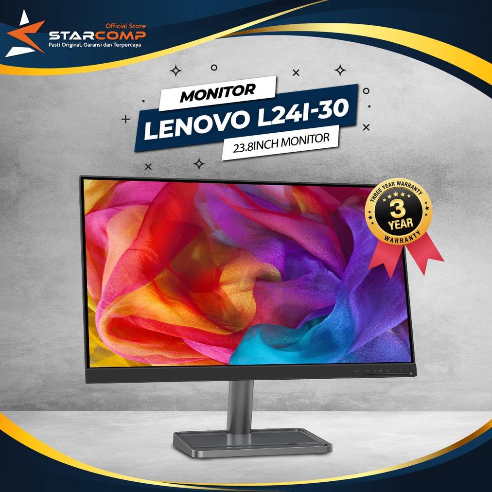 Monitor Lenovo L24i-30 75 Hz 23.8 Inch HDMI 250 nits 72% NTSC