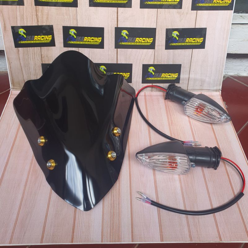 VISOR PLUS LAMPU SEN STANDAR ALL NEW VIXION R 155 2017 2018 2019