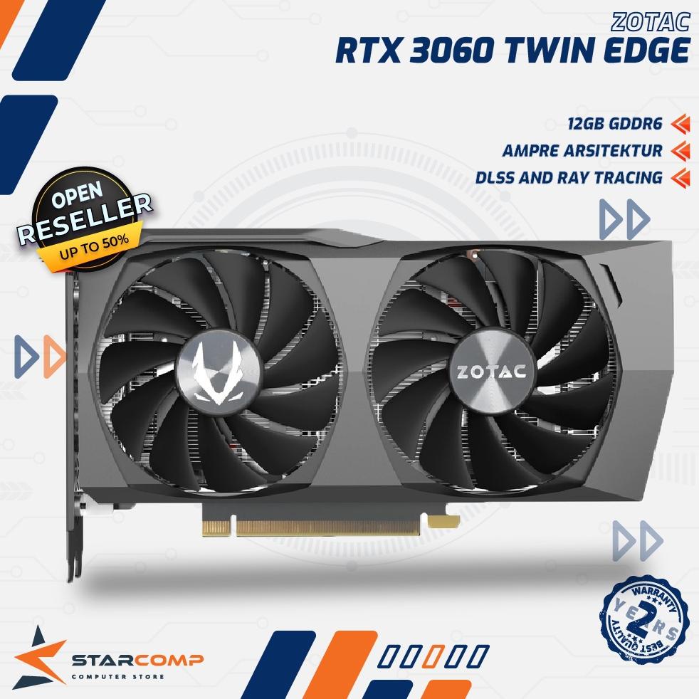 ZOTAC VGA GAMING GeForce RTX 3060 Twin Edge 12GB GDDR6 RTX3060