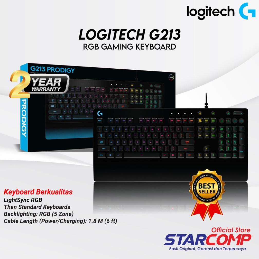 Logitech G213 Gaming RGB Keyboard G 213
