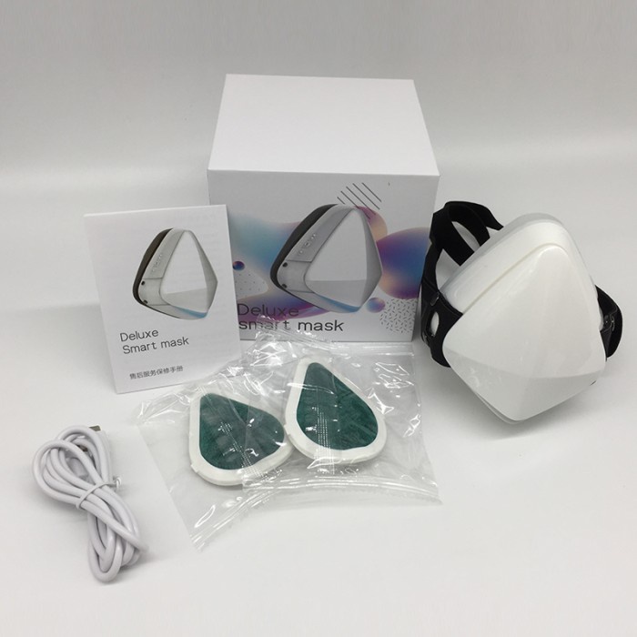 Masker Elektrik Deluxe Air Purifier dengan filter Hepa 4 lapis