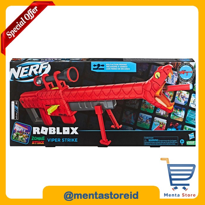 Nerf Roblox Viper Strike Nerf Sniper Hasbro
