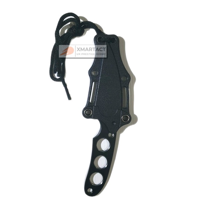 Pisau Tactical Hk Army Rope Necklace Survival Outdoor Mini Pocet Knife