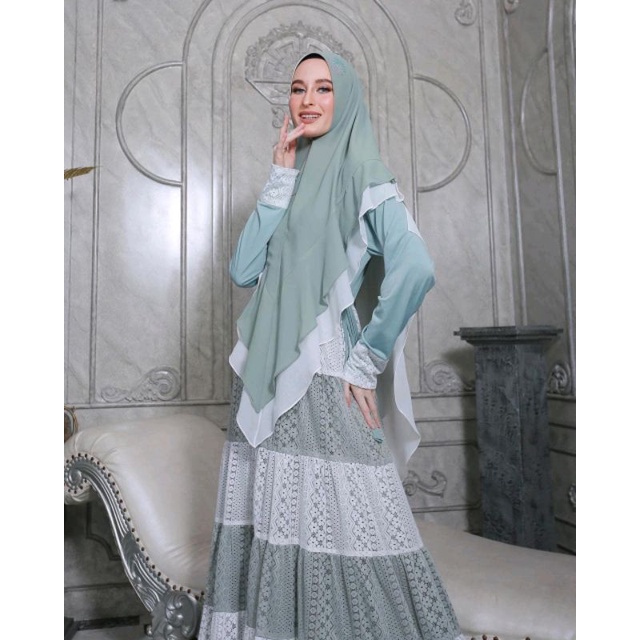 Ameena Syari warna sage