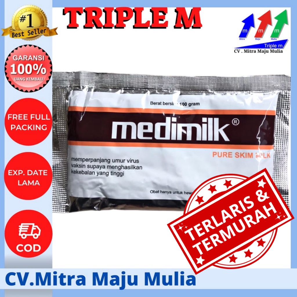 MEDIMILK 100 gr - Susu Pelarut Vaksin