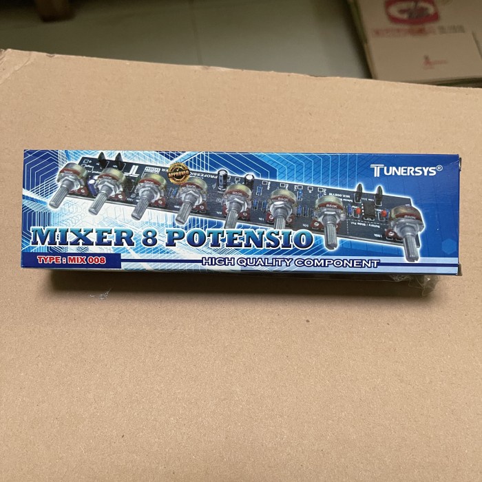 Tunersys Kit Mixer 8 Potensio Audio Pro Yamaha Mixer 8P Mix 008 Promo Murah