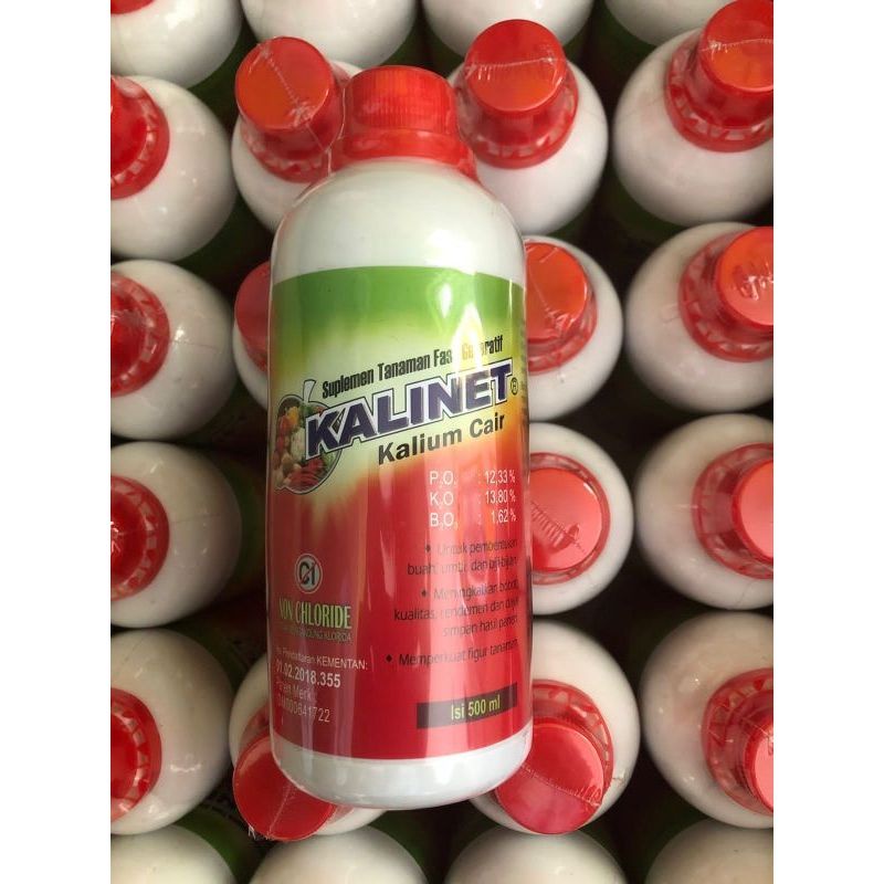 paket 2 botol kalinet 500ml Suplemen Tanaman Fase Generatif KALINET Kalium Cair 1000ML kalinet 500ml
