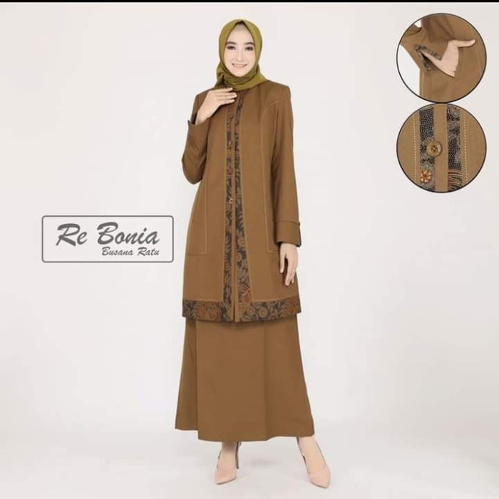 Terlaris Blazer Wanita Seragam Dinas Pemda Seragam Khaki Baju Pemda Asn Pns