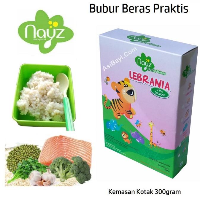 murah nayz bubur bayi organik 300 gram kemasan kotak dpb02