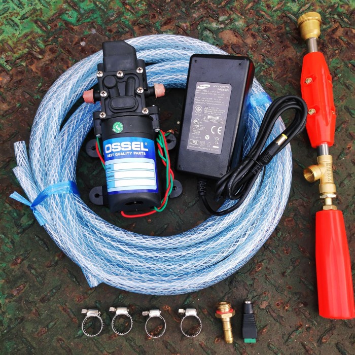 POMPA AIR DC OSSEL ADAPTOR 5A PESANAN KHUSUS