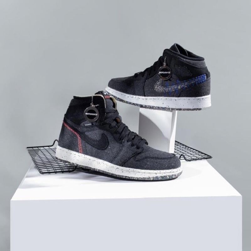 Air Jordan 1 High Zoom Crater Black