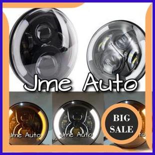 Lampu Led Daymeker 7 Inch 6 LED DOT SAE 6 Headlamp 7 Inch Universal parts 54PR23