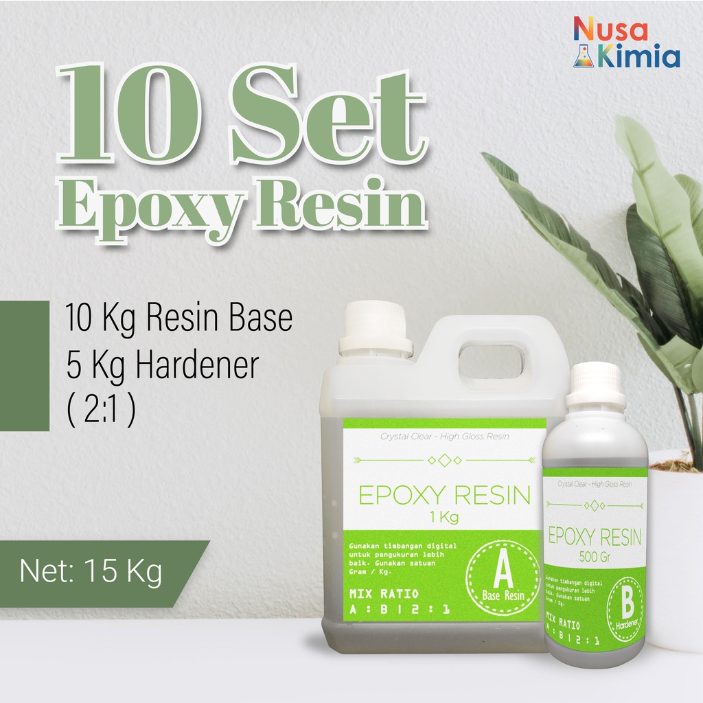 Epoxy Resin Bening 10 Set