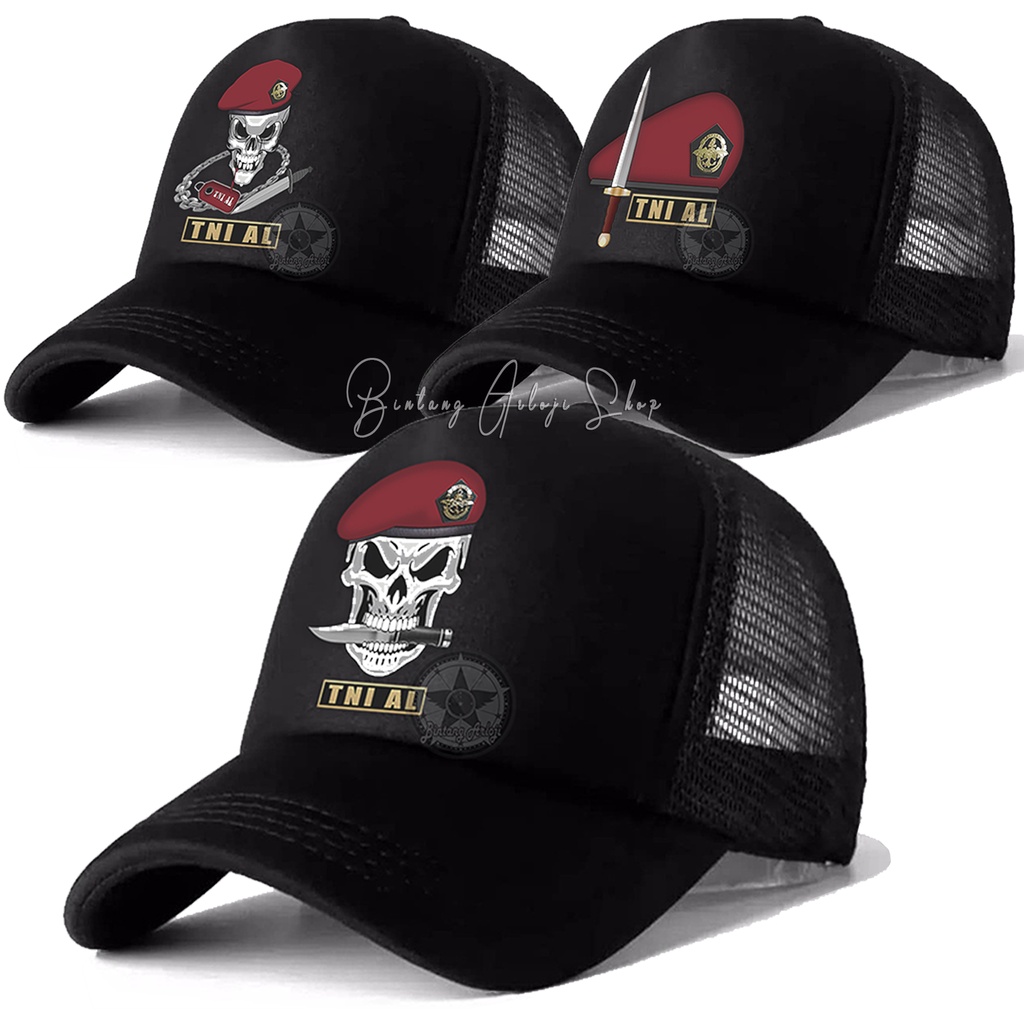 (Exclusive) Topi TNI Angkatan Laut - KOPASKA Light Gold