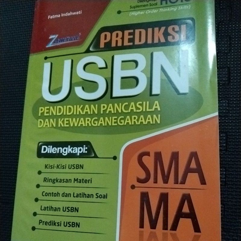 Buku ujian Latihan soal USBN PKN KELAS 12