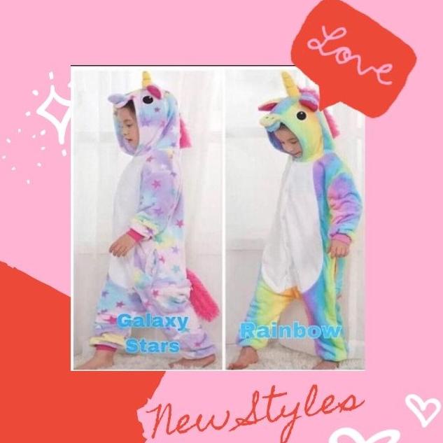 Kostum anak unicorn kostum cosplay unicorn kostum onesie unicorn