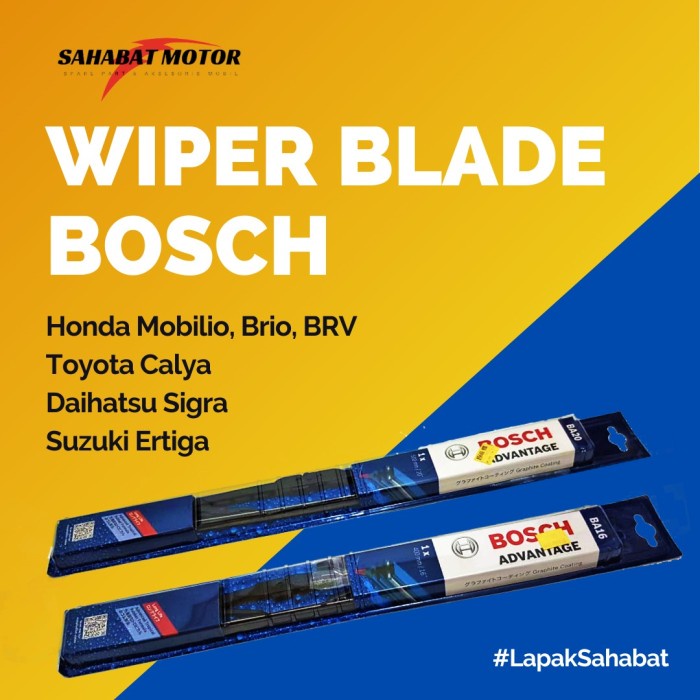 WIPER BLADE HONDA MOBILIO BOSCH ORIGINAL