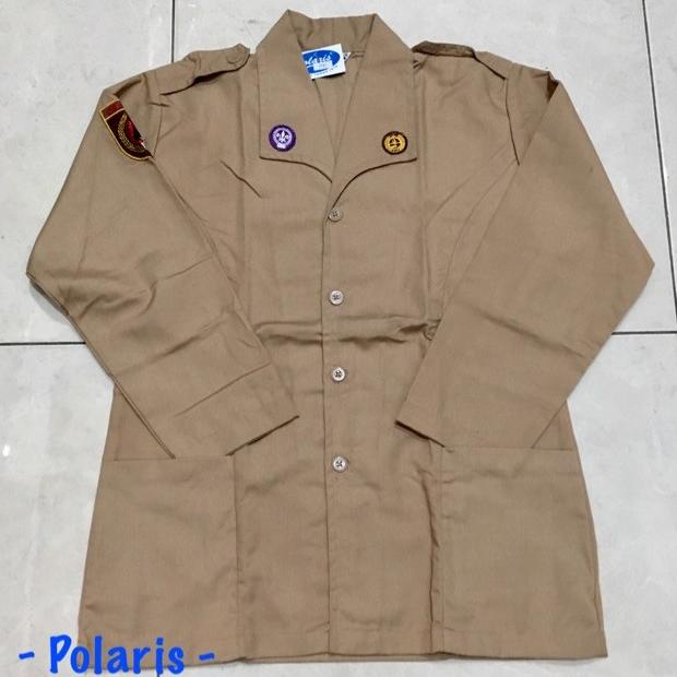 Promo Baju Pramuka Penegak Putri Guru Lengan Panjang Seragam Pramuka