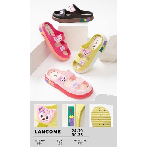 Sendal sepatu anak LANCOME 029 Bahan jelly import