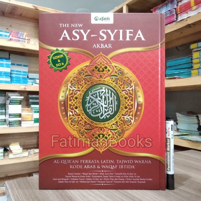 Alquran Asy Syifa Akbar B4 Ukuran Jumbo, Quran Latin Terjemah Perkata