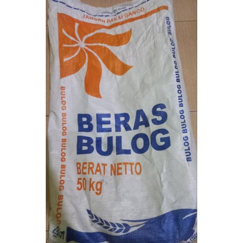 Karung Bekas Beras Bulog 50kg Tebal