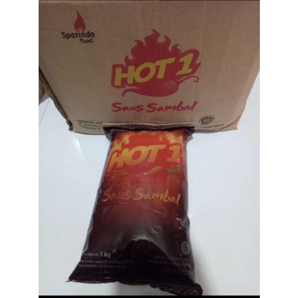 

Saus sambal Hot 1 Ukuran 1kg