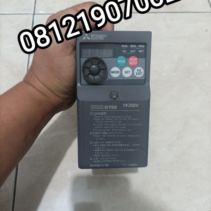 Terlaris Inverter 1Hp 220V 1Phase To 3Phase Mulus Normal Seken