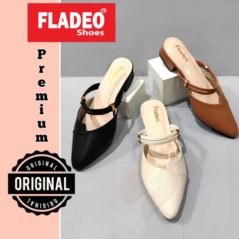SENDAL PEREMPUAN SANDAL HAK BUSTONG SENDAL WANITA REMAJA FLADEO
