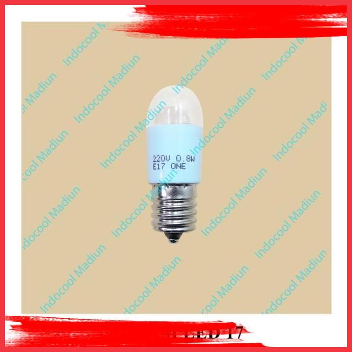 (icsm) lampu bolam kulkas led fitting e17