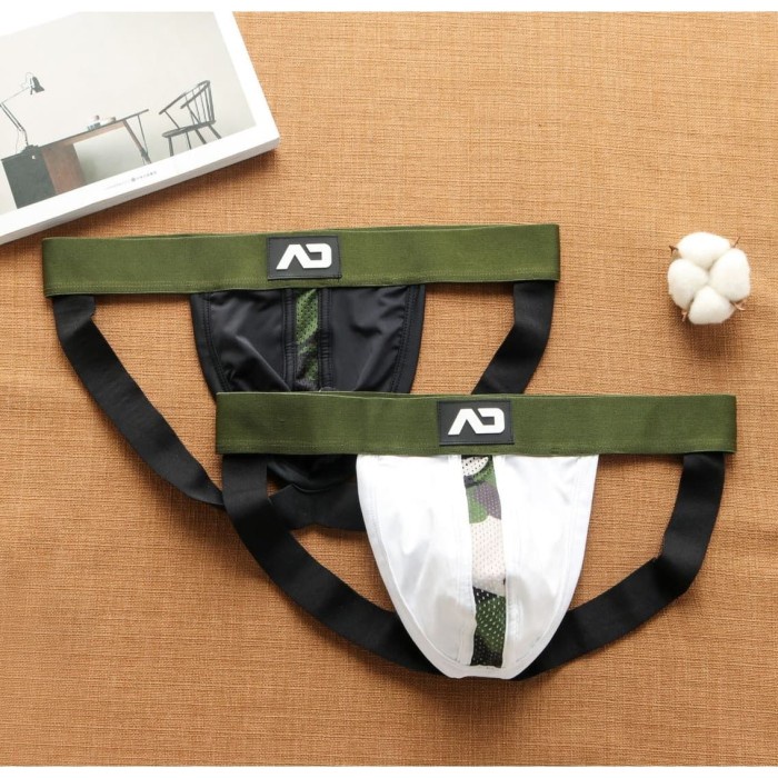 Jockstrap Addicted, Jock Strap Addicted AD, celana dalam jockstrap - Hitam, M