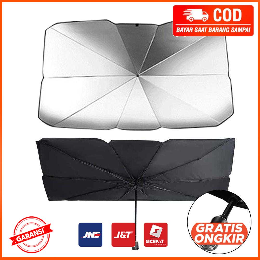 Sun Shade Cover Kaca Mobil Pelindung Matahari UV 145x79cm TH79