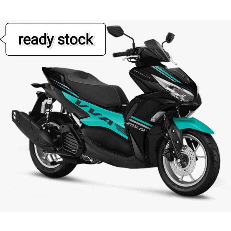 decal aerox new full body striping aerox new connected 155 sticker aerox 155 full body