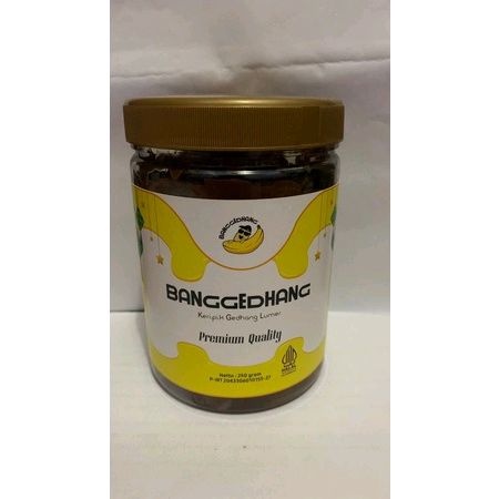 

Keripik Pisang Lumer Toples/ keripik pisang lumer isi 250 gram