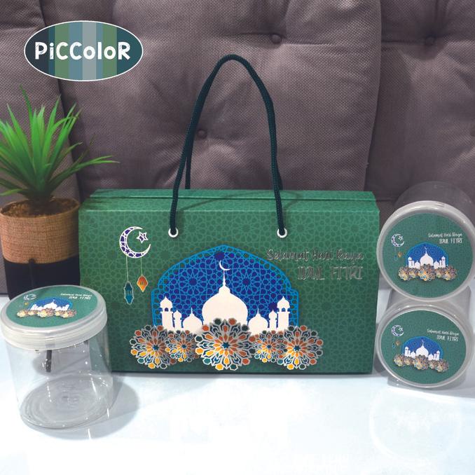 

Hampers Gable Box Lebaran / Kotak Hampers Idul Fitri / Hijau (28X10X11 Cm) Terbaik