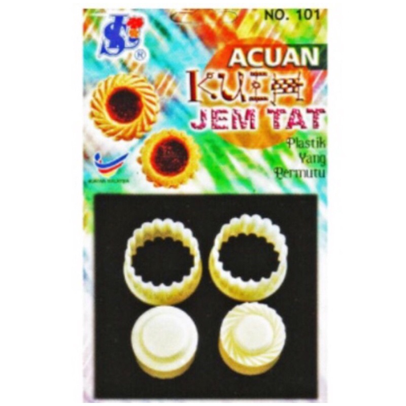 Cetakan Kue Kering Acuan no 101 Cetak Jam Tart Sin Lian