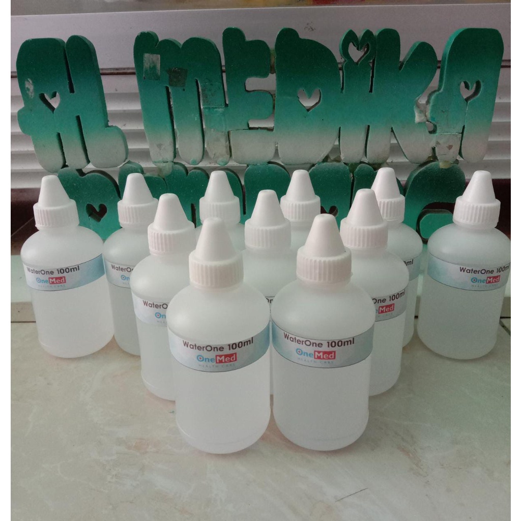 Aquades WaterOne 100ml/Water one / Aquadest / Aquabidest / Akuadest / Aquades