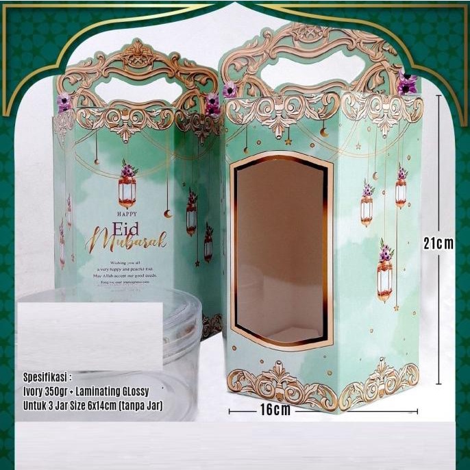

Hampers Kotak Jinjing Lebaran Boc Toples Kue Kering Spesial Idul Fitri Hampers Sale