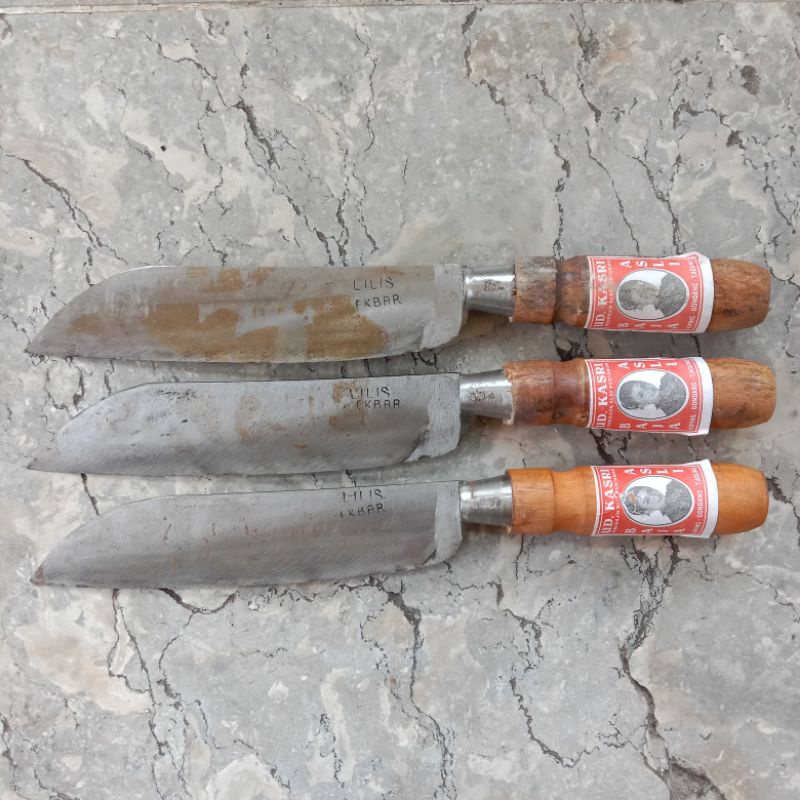 pisau baja, bedok besar pisau iris buah dan iris sayur