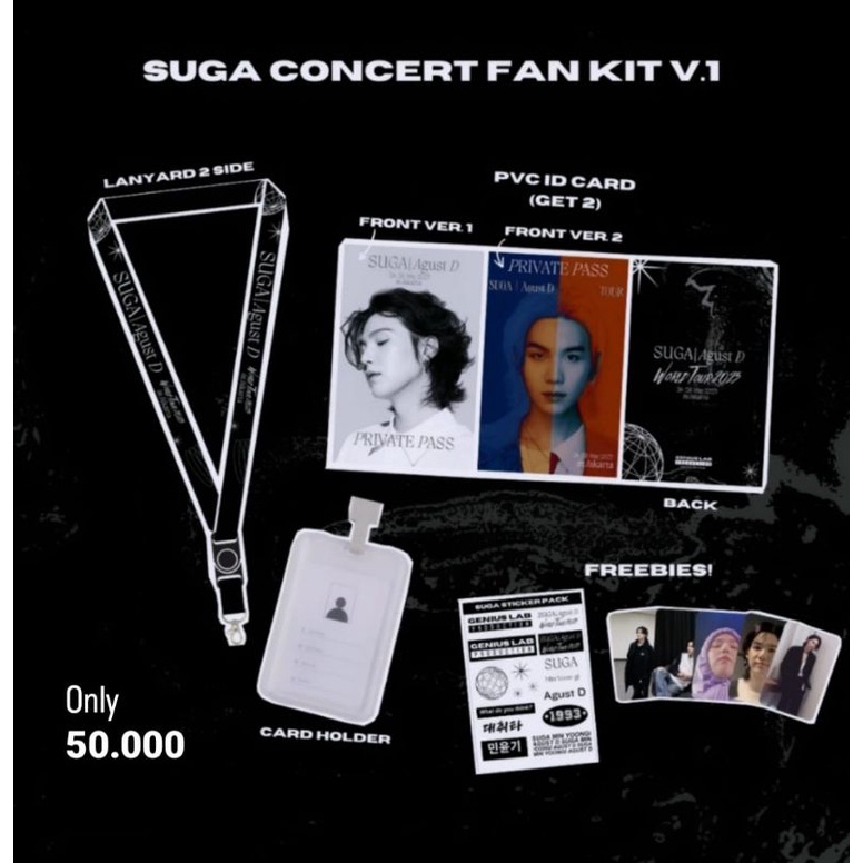 PO Lanyard special Suga | Agust D