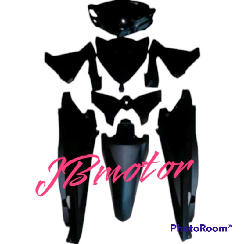 Body halus VARIO 125/150 LED 2015-2017 HITAM DOFF