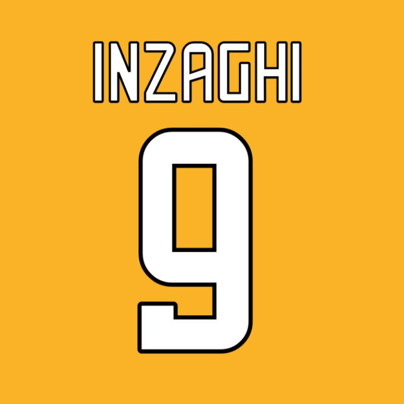 Nameset Inzaghi Ac Milan 2009