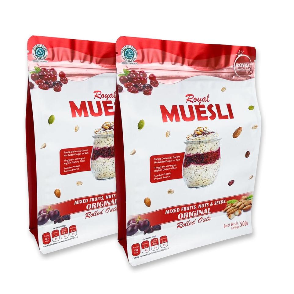 

Belanja disini 5l5KzRoyal Muesli 500 Gr (Buy 1 Get 1)