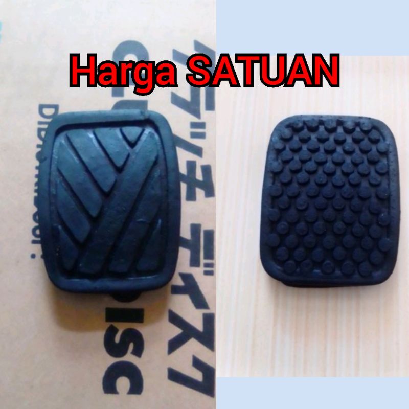KARET PEDAL REM DAN KOPLING MOBIL CARRY,FUTURA,T120SS DLL