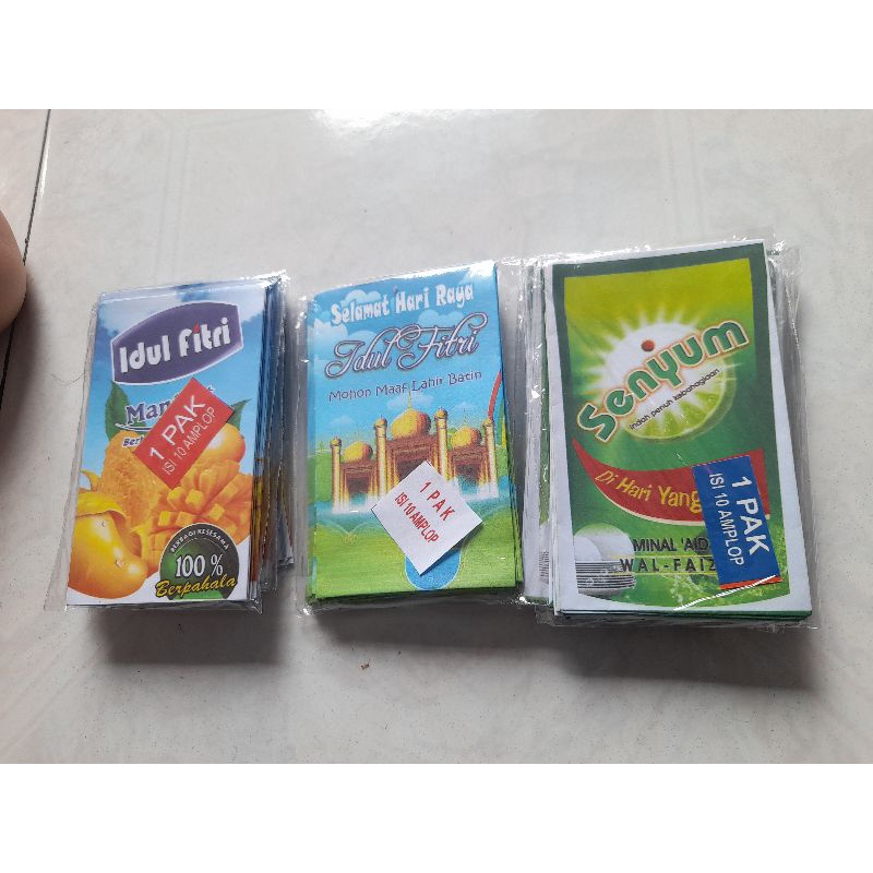 

AMPLOP LEBARAN KECIL ISI 15 PACK (150 PCS)