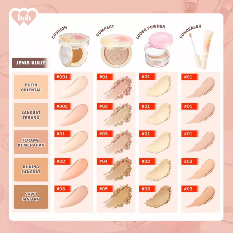 BNB barenbliss Soul-Matte Loose Powder Korea Bedak Tabur Kontrol Pori-pori &amp; Sebum