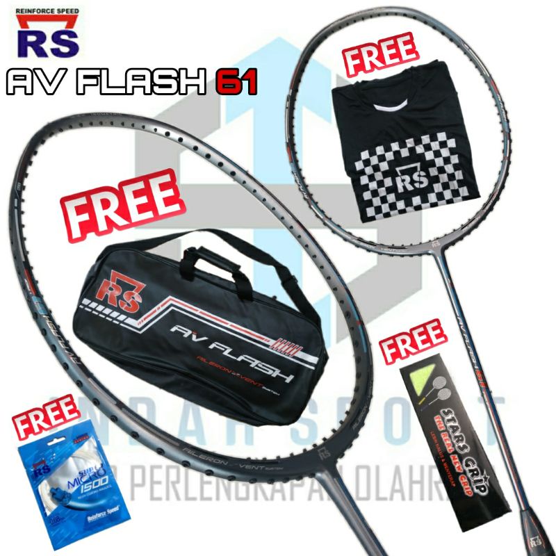 Raket RS Av Flash 61 100% Original