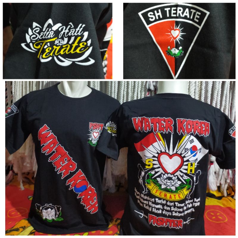 kaos psht water Korea terbaru,kaos Terate waterkorea