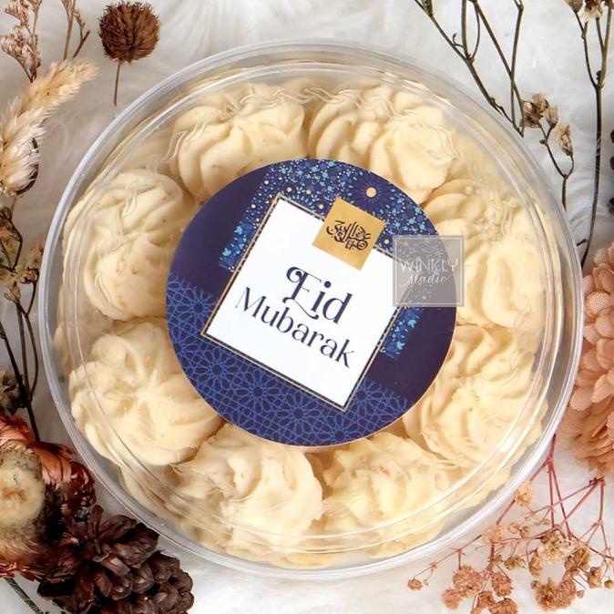 

Hampers 24Pcs Stiker Lebaran Sticker Bulat Toples Parcel Ramadhan Bulat Original